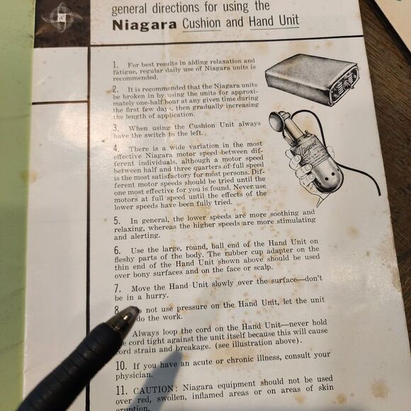 Vintage Ephemera Lot Product Manuels Advertising Instruction 50's 60's 70's 80's - Picture 12 of 16